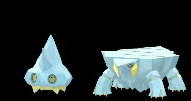 Shiny Bergmite y Shiny Avalugg